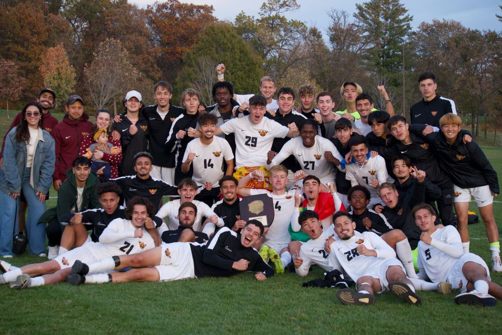 Football team celebration